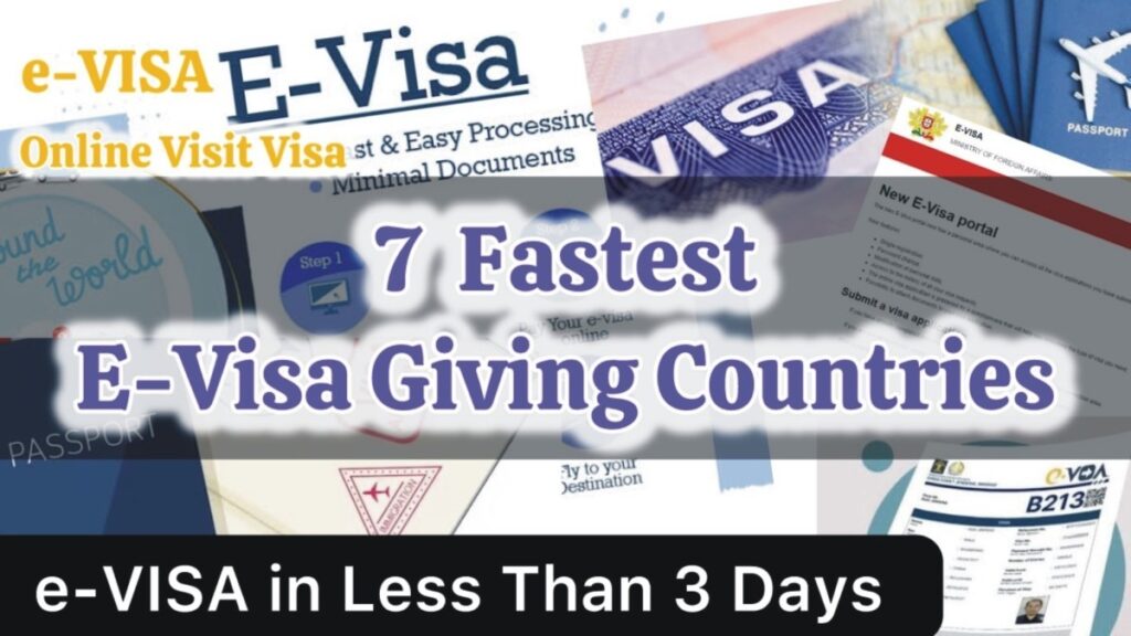 get e visa in less than 3 days